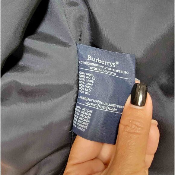 Burberry Vintage Wool Blazer L - Picture 5 of 11